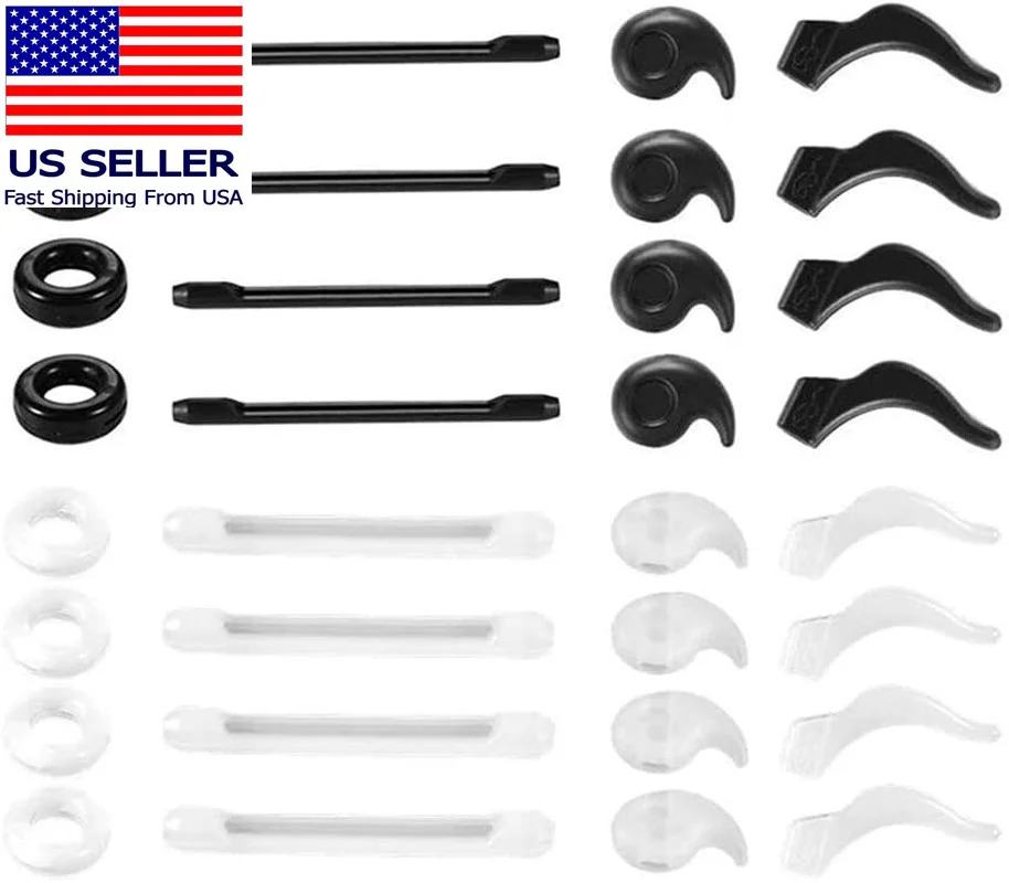 16 Pairs Eyeglasses Retainers Premium Silicone Anti-Slip Eyeglass Holder